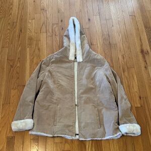 Sonoma Suede Lined Coat